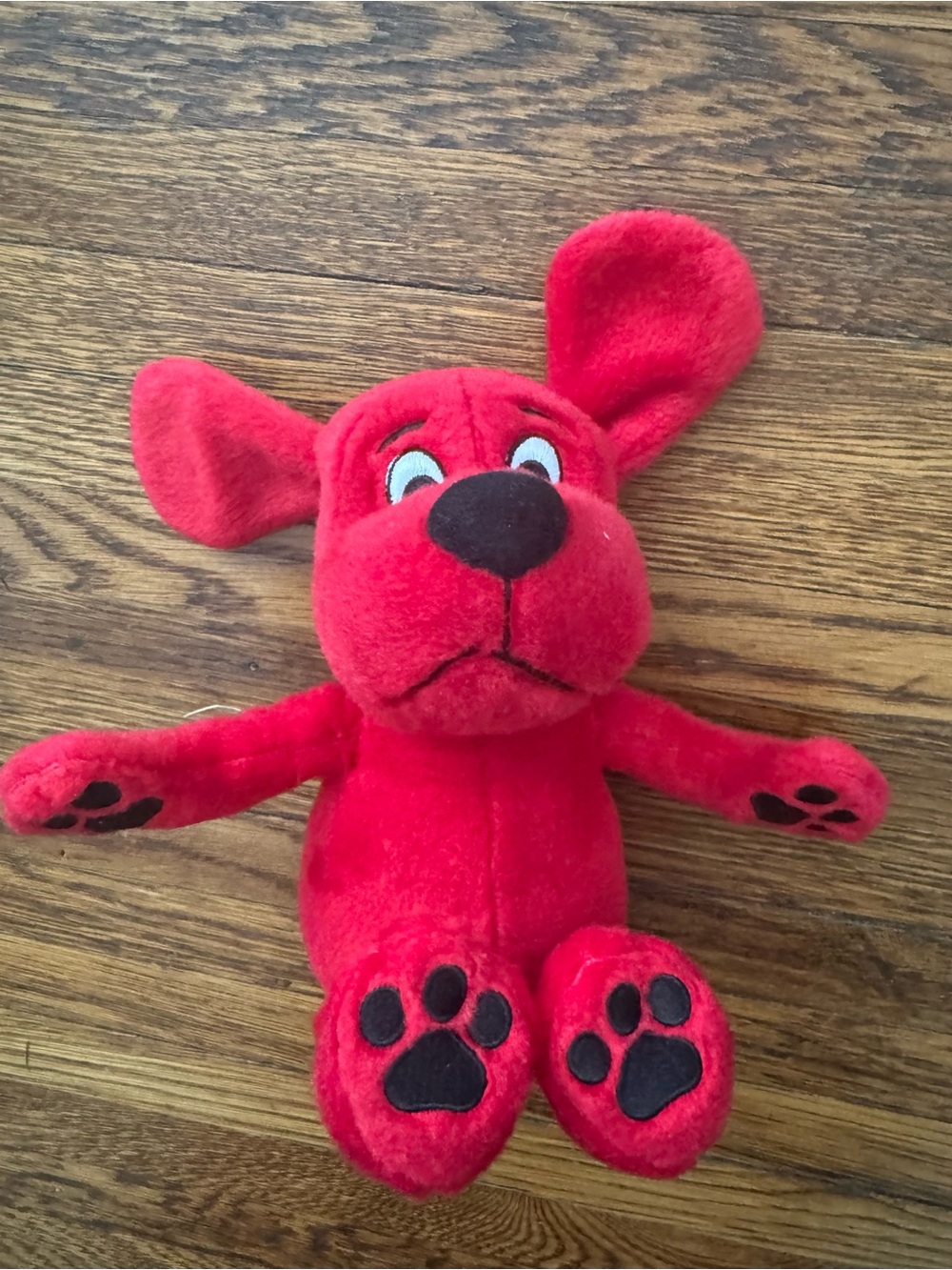 Aurora Sitting Clifford Stuffed Animal Childhood Nostalgia - Red 14 inches